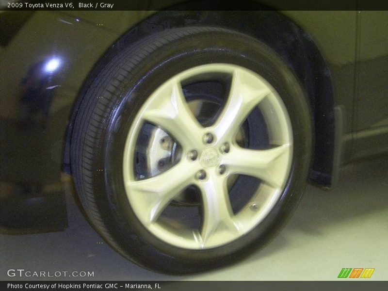 Black / Gray 2009 Toyota Venza V6