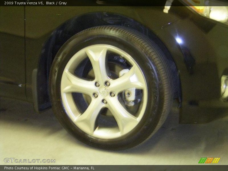 Black / Gray 2009 Toyota Venza V6