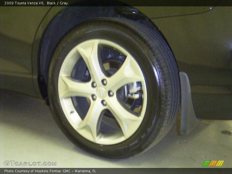 Black / Gray 2009 Toyota Venza V6