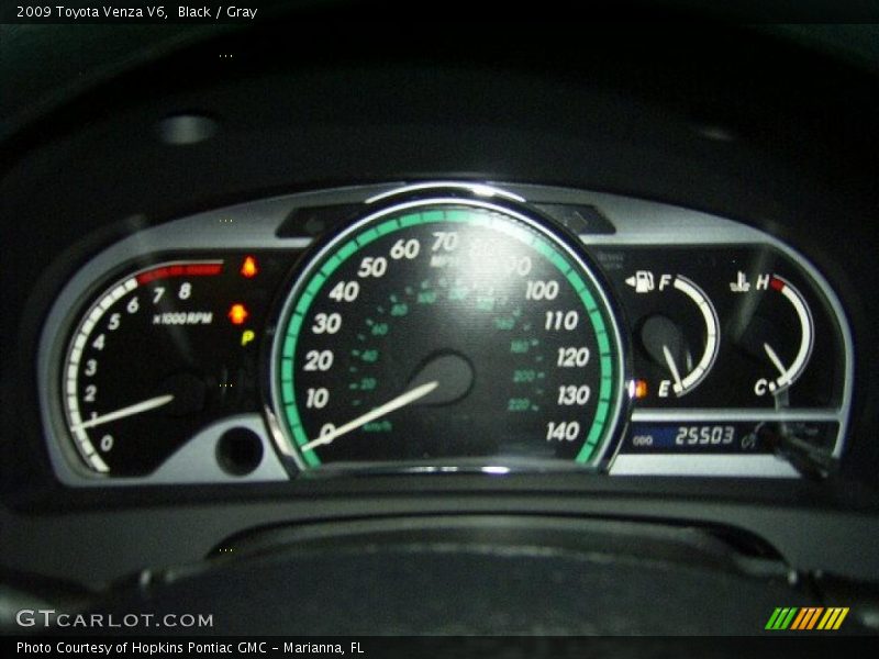 Black / Gray 2009 Toyota Venza V6