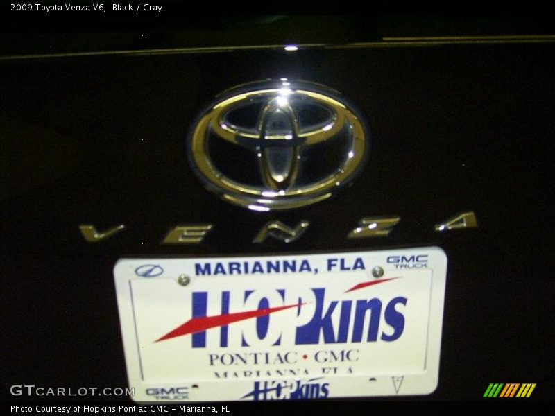 Black / Gray 2009 Toyota Venza V6