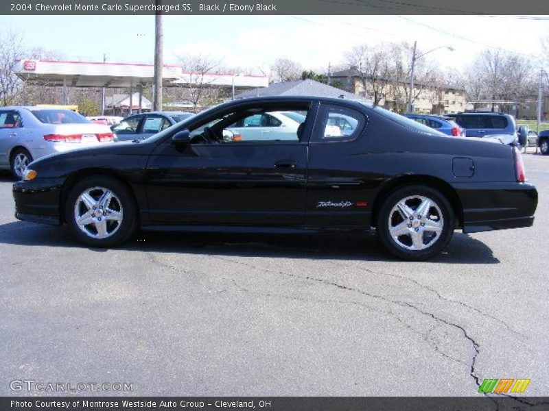 Black / Ebony Black 2004 Chevrolet Monte Carlo Supercharged SS