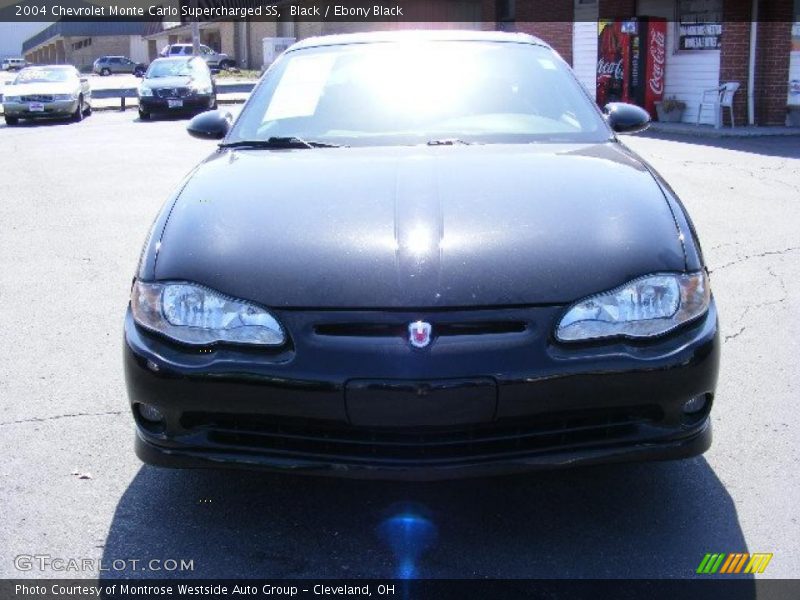 Black / Ebony Black 2004 Chevrolet Monte Carlo Supercharged SS
