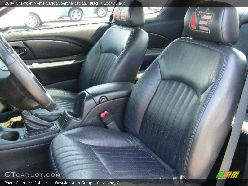 Black / Ebony Black 2004 Chevrolet Monte Carlo Supercharged SS