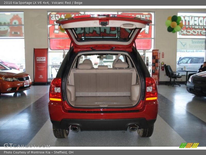 Volcanic Red / Beige 2010 Kia Sportage LX V6 4x4