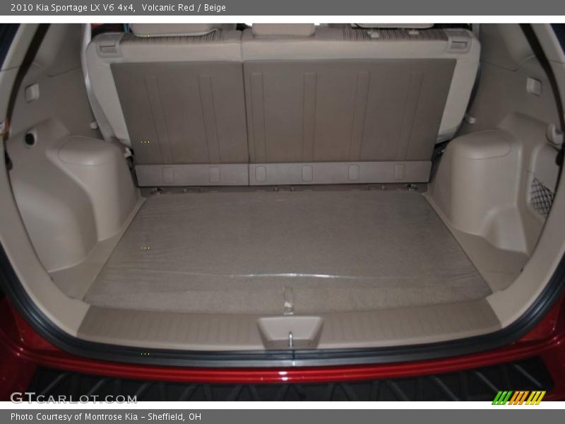 Volcanic Red / Beige 2010 Kia Sportage LX V6 4x4