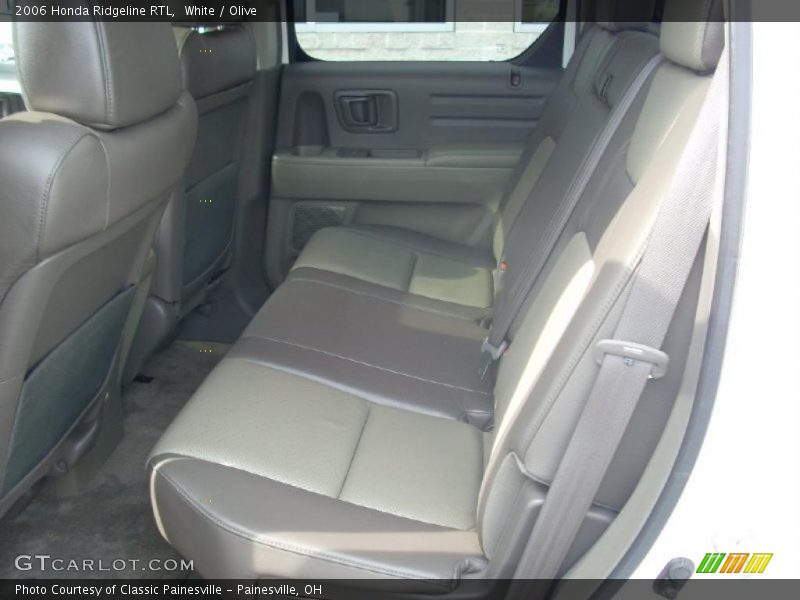 White / Olive 2006 Honda Ridgeline RTL