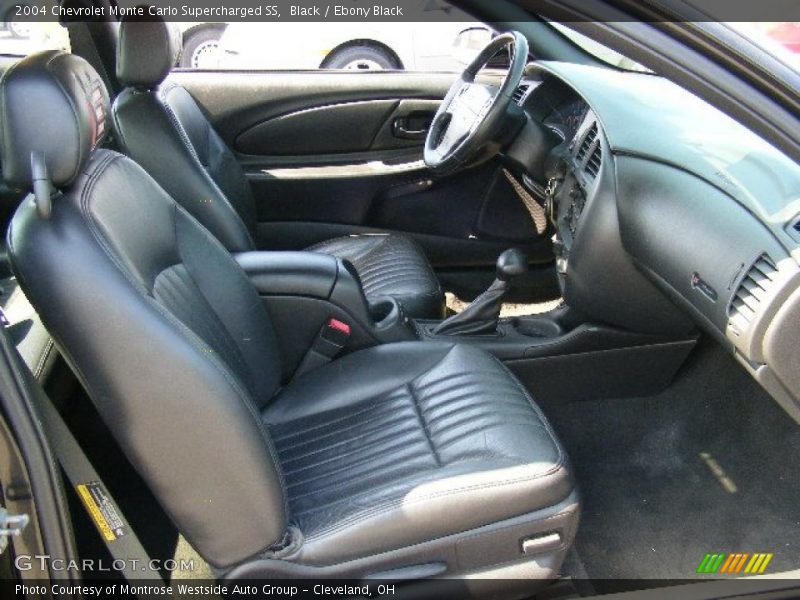 Black / Ebony Black 2004 Chevrolet Monte Carlo Supercharged SS