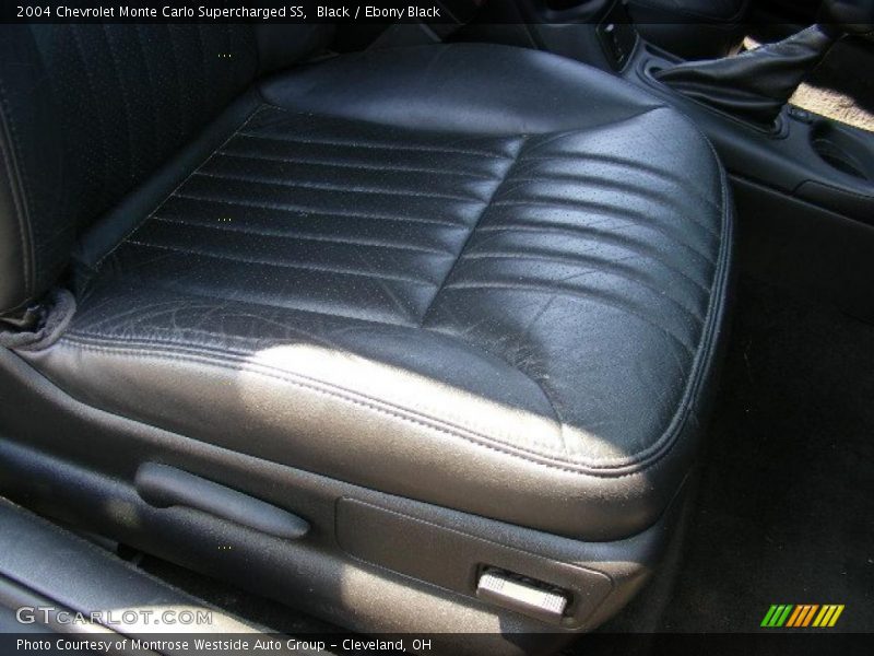 Black / Ebony Black 2004 Chevrolet Monte Carlo Supercharged SS