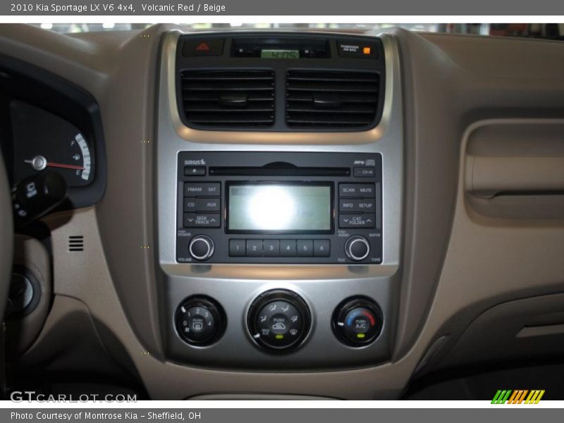 Volcanic Red / Beige 2010 Kia Sportage LX V6 4x4