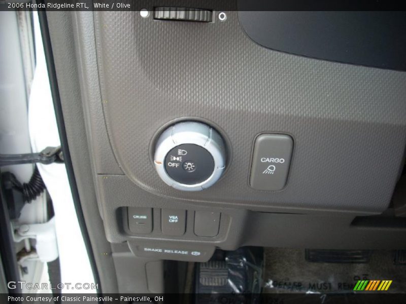 White / Olive 2006 Honda Ridgeline RTL