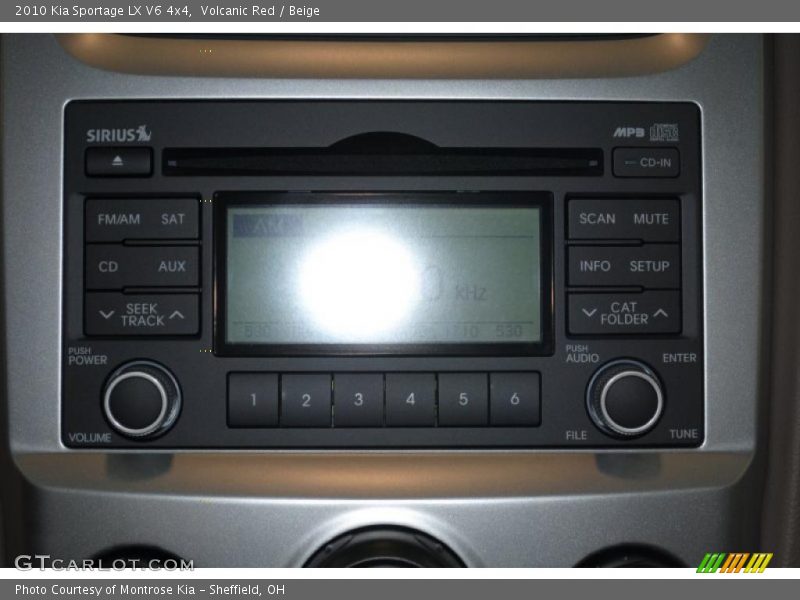 Volcanic Red / Beige 2010 Kia Sportage LX V6 4x4