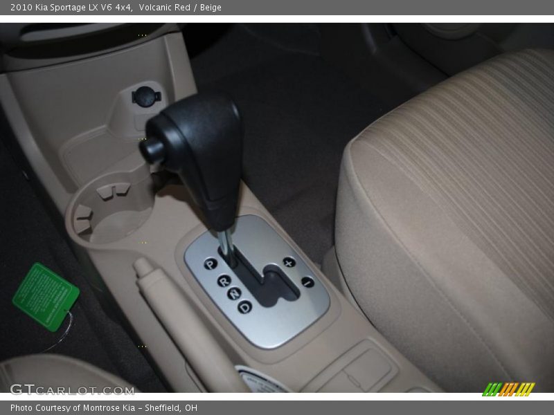 Volcanic Red / Beige 2010 Kia Sportage LX V6 4x4