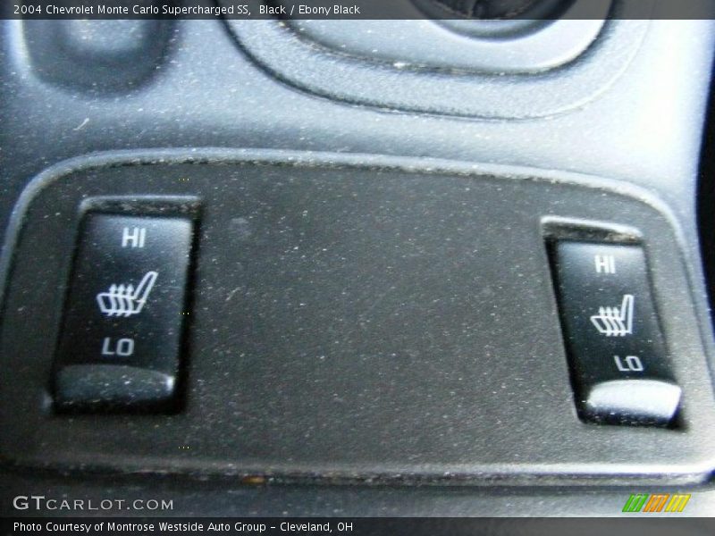 Black / Ebony Black 2004 Chevrolet Monte Carlo Supercharged SS
