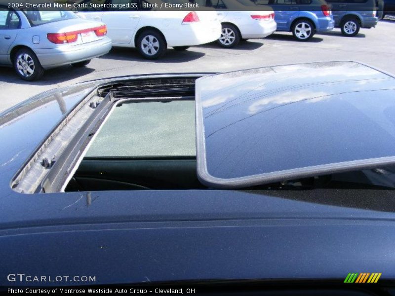 Black / Ebony Black 2004 Chevrolet Monte Carlo Supercharged SS