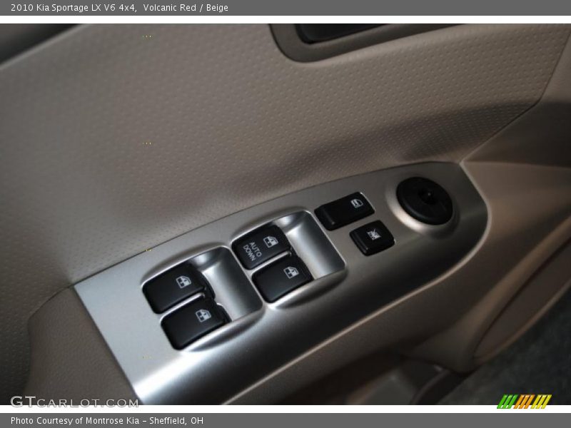 Volcanic Red / Beige 2010 Kia Sportage LX V6 4x4