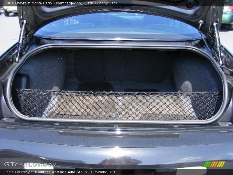 Black / Ebony Black 2004 Chevrolet Monte Carlo Supercharged SS