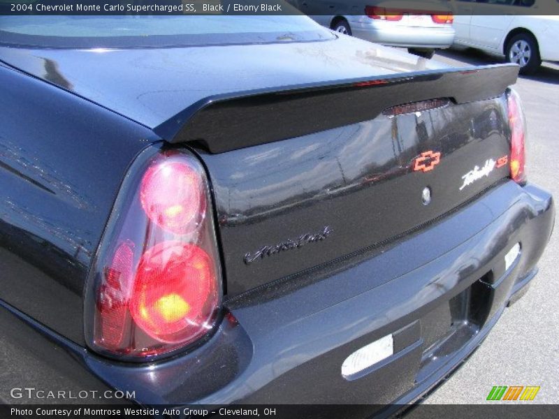 Black / Ebony Black 2004 Chevrolet Monte Carlo Supercharged SS