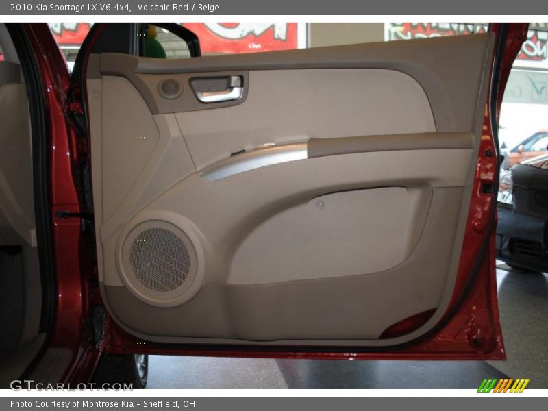 Volcanic Red / Beige 2010 Kia Sportage LX V6 4x4
