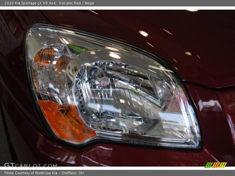 Volcanic Red / Beige 2010 Kia Sportage LX V6 4x4