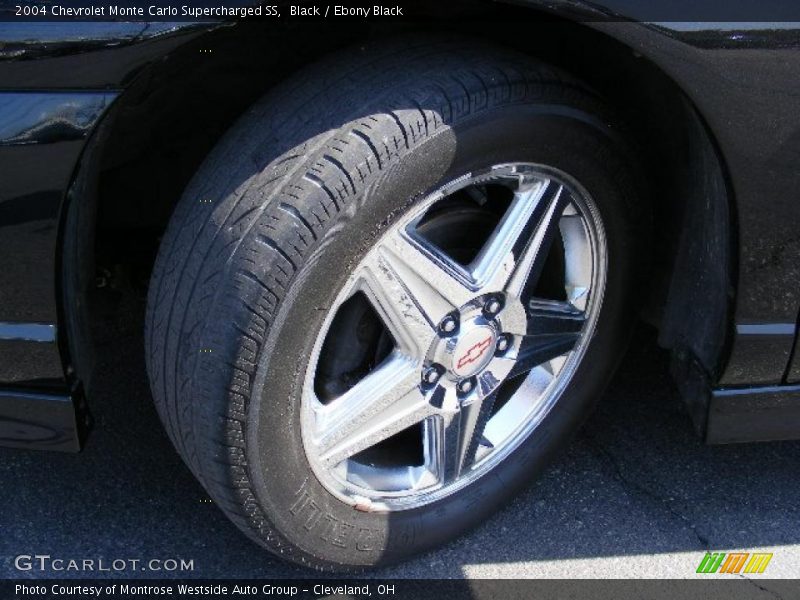 Black / Ebony Black 2004 Chevrolet Monte Carlo Supercharged SS