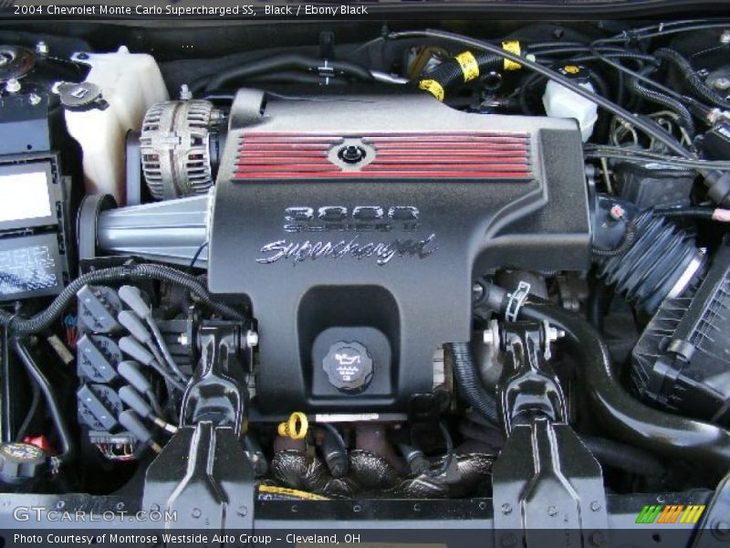 Black / Ebony Black 2004 Chevrolet Monte Carlo Supercharged SS