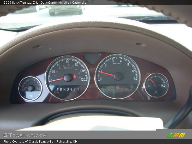 Dark Garnet Metallic / Cashmere 2006 Buick Terraza CXL
