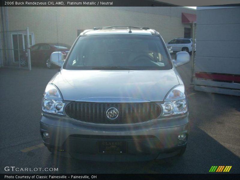 Platinum Metallic / Neutral 2006 Buick Rendezvous CXL AWD