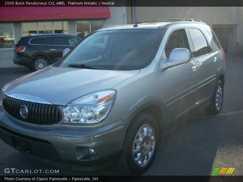 Platinum Metallic / Neutral 2006 Buick Rendezvous CXL AWD