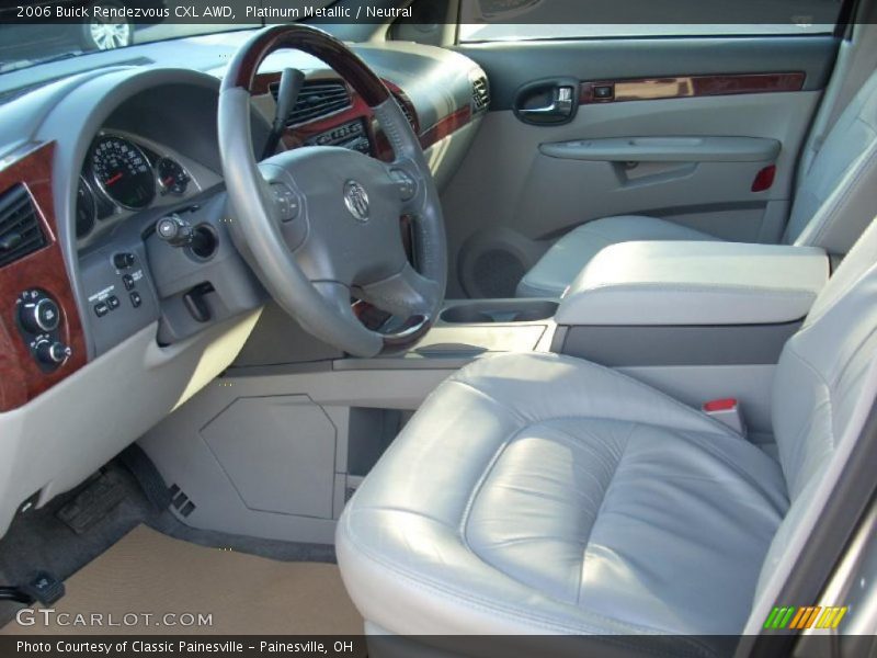 Platinum Metallic / Neutral 2006 Buick Rendezvous CXL AWD