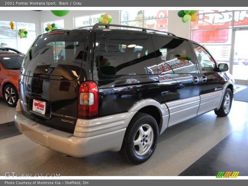 Black / Gray 2001 Pontiac Montana Sport