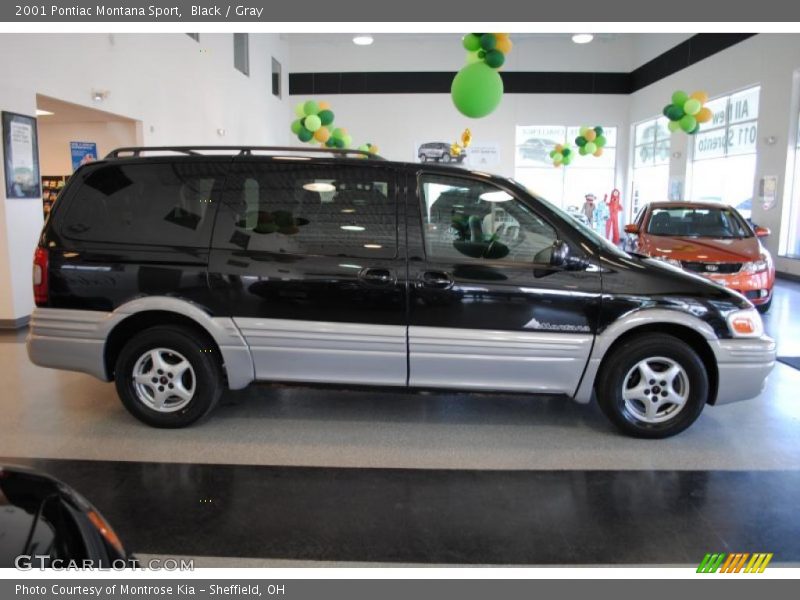 Black / Gray 2001 Pontiac Montana Sport