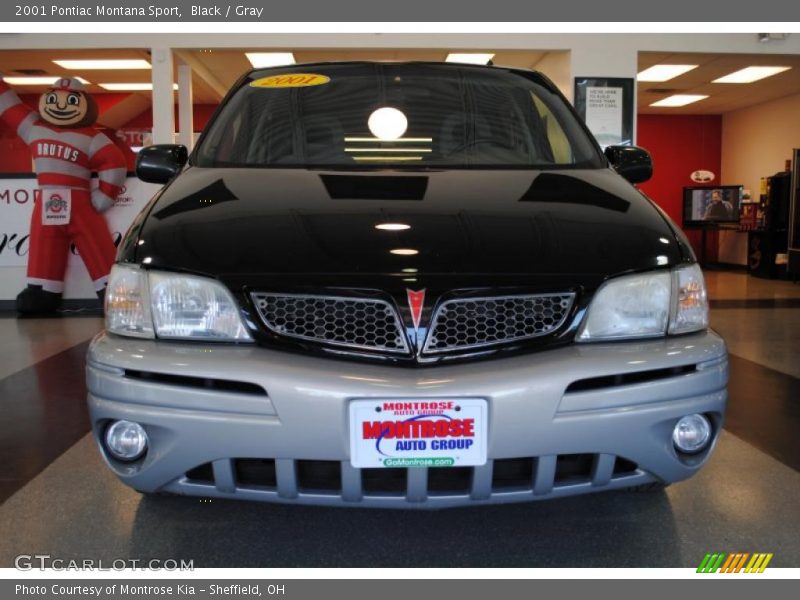 Black / Gray 2001 Pontiac Montana Sport
