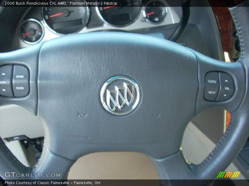 Platinum Metallic / Neutral 2006 Buick Rendezvous CXL AWD