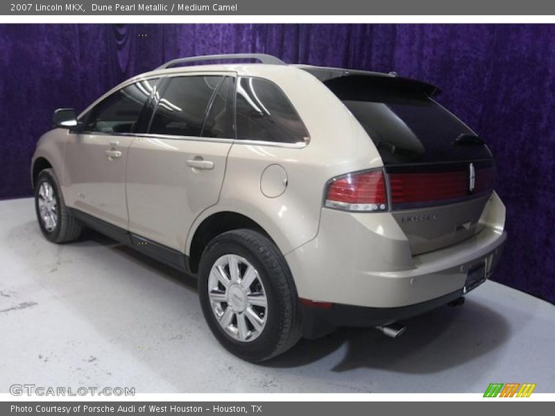 Dune Pearl Metallic / Medium Camel 2007 Lincoln MKX