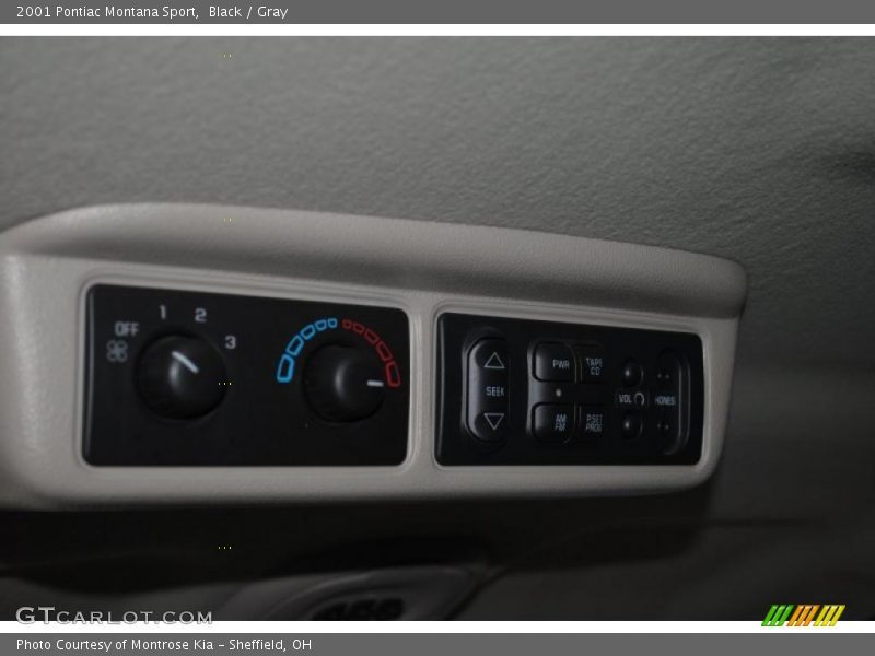 Black / Gray 2001 Pontiac Montana Sport