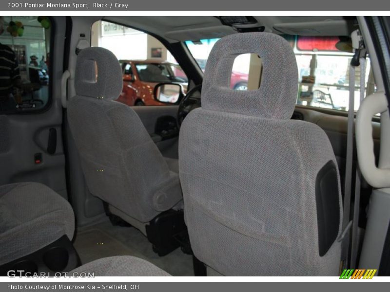 Black / Gray 2001 Pontiac Montana Sport