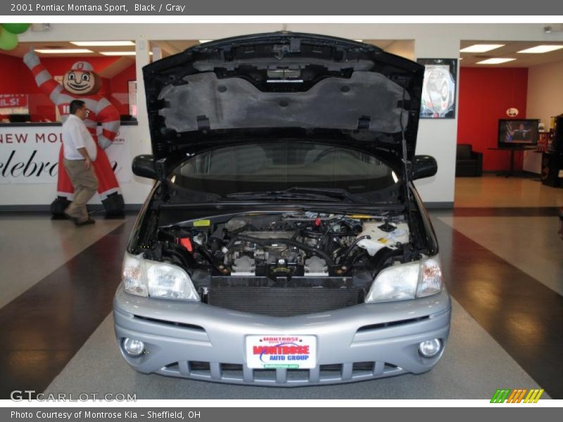 Black / Gray 2001 Pontiac Montana Sport