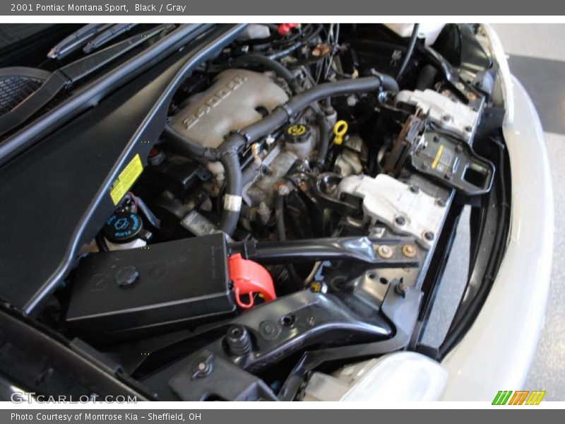 Black / Gray 2001 Pontiac Montana Sport