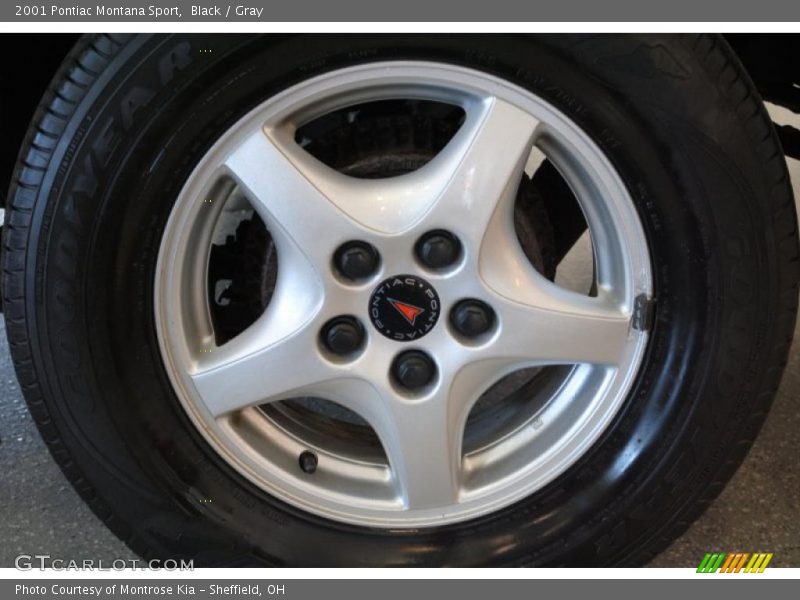 Black / Gray 2001 Pontiac Montana Sport