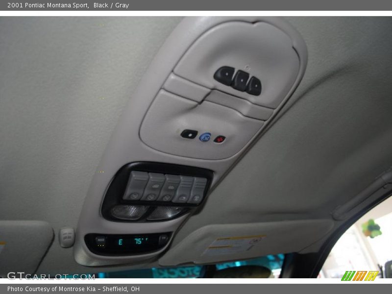 Black / Gray 2001 Pontiac Montana Sport