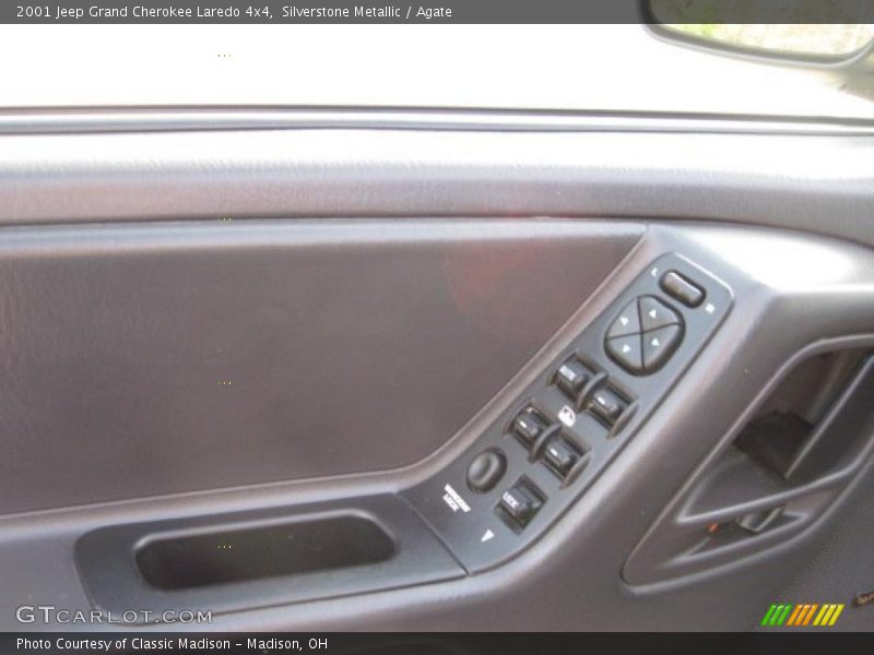 Silverstone Metallic / Agate 2001 Jeep Grand Cherokee Laredo 4x4