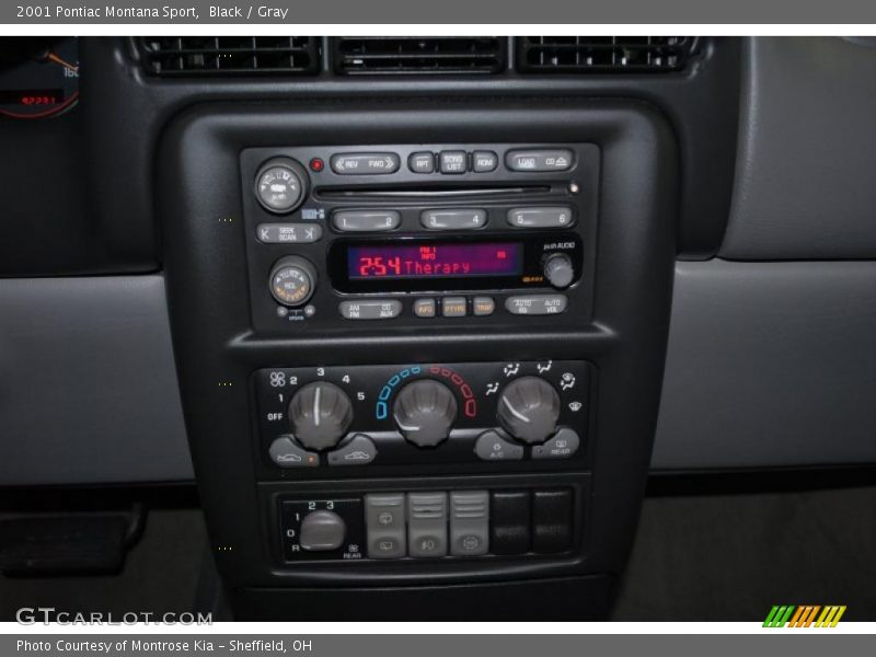Black / Gray 2001 Pontiac Montana Sport