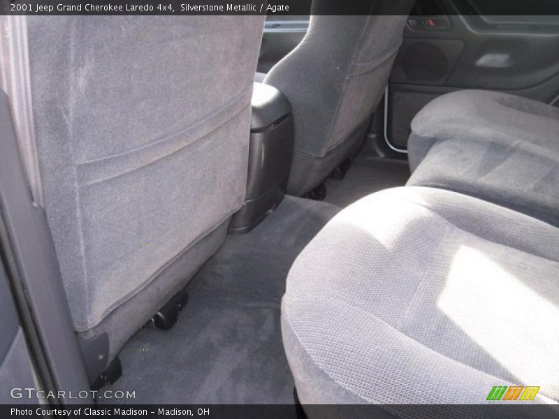 Silverstone Metallic / Agate 2001 Jeep Grand Cherokee Laredo 4x4