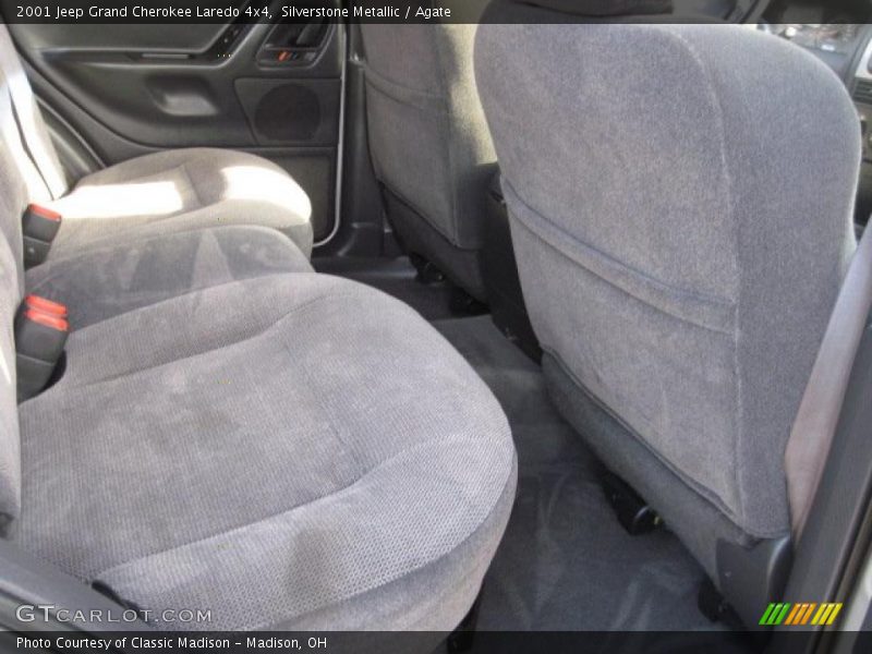 Silverstone Metallic / Agate 2001 Jeep Grand Cherokee Laredo 4x4