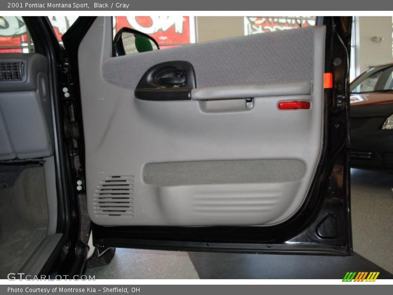 Black / Gray 2001 Pontiac Montana Sport