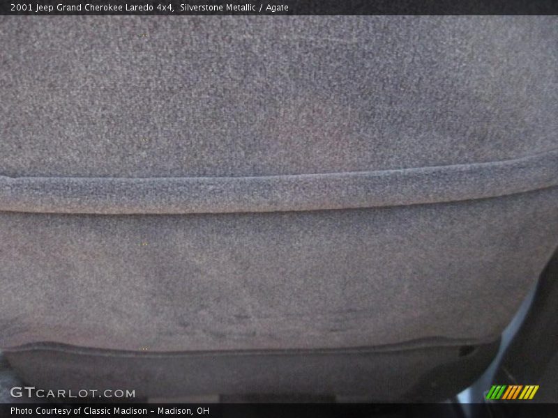 Silverstone Metallic / Agate 2001 Jeep Grand Cherokee Laredo 4x4