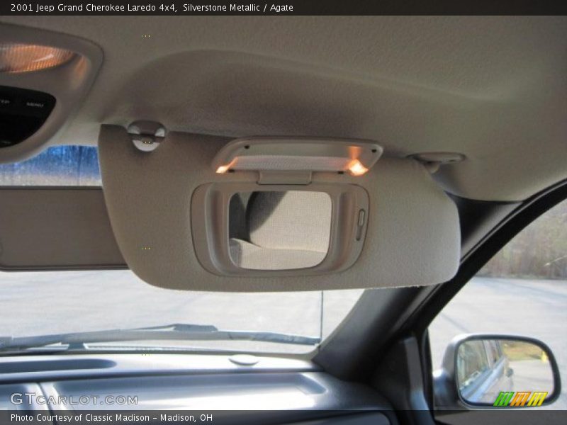 Silverstone Metallic / Agate 2001 Jeep Grand Cherokee Laredo 4x4
