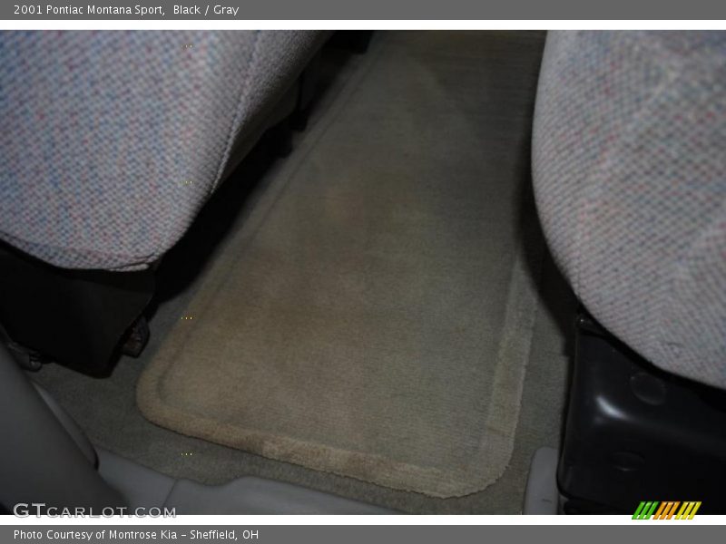 Black / Gray 2001 Pontiac Montana Sport