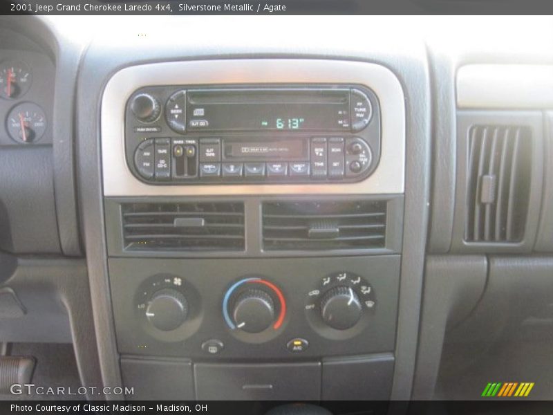 Silverstone Metallic / Agate 2001 Jeep Grand Cherokee Laredo 4x4